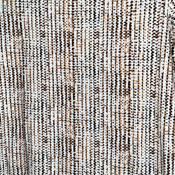 Ann Taylor Printed 3/4 Sleeve Blouse - Picture 2 of 5